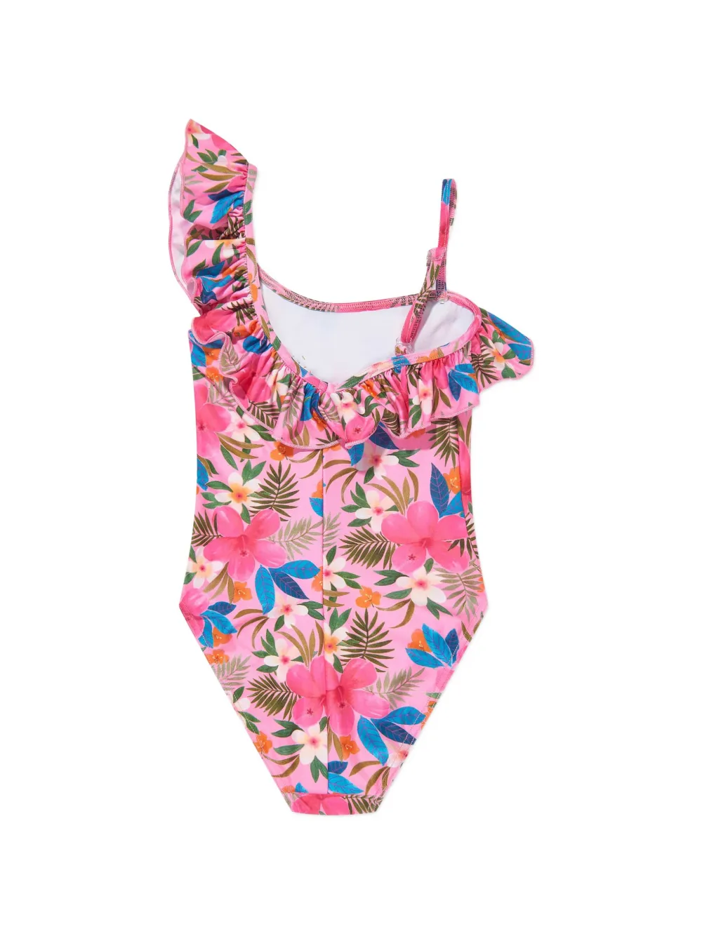SELINIACTION KIDS Badpak met bloemenprint Roze