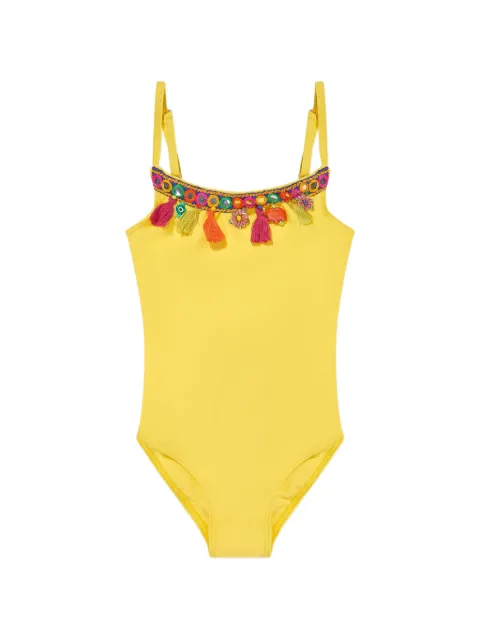 SELINIACTION KIDS tassel-embellished swimsuit