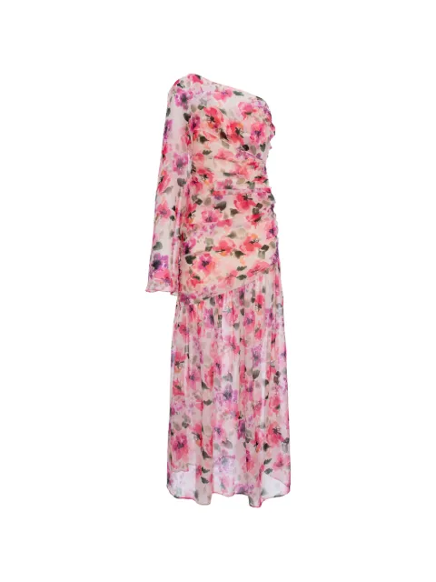 CuAnna floral-print ruched dress