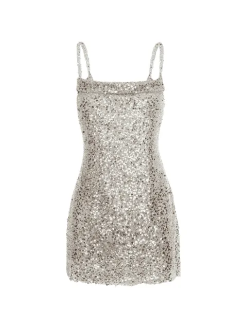 CuAnna Kim sequinned mini dress