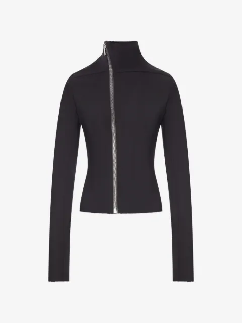 Rick Owens Gary asymmetric zip-fastening jacket