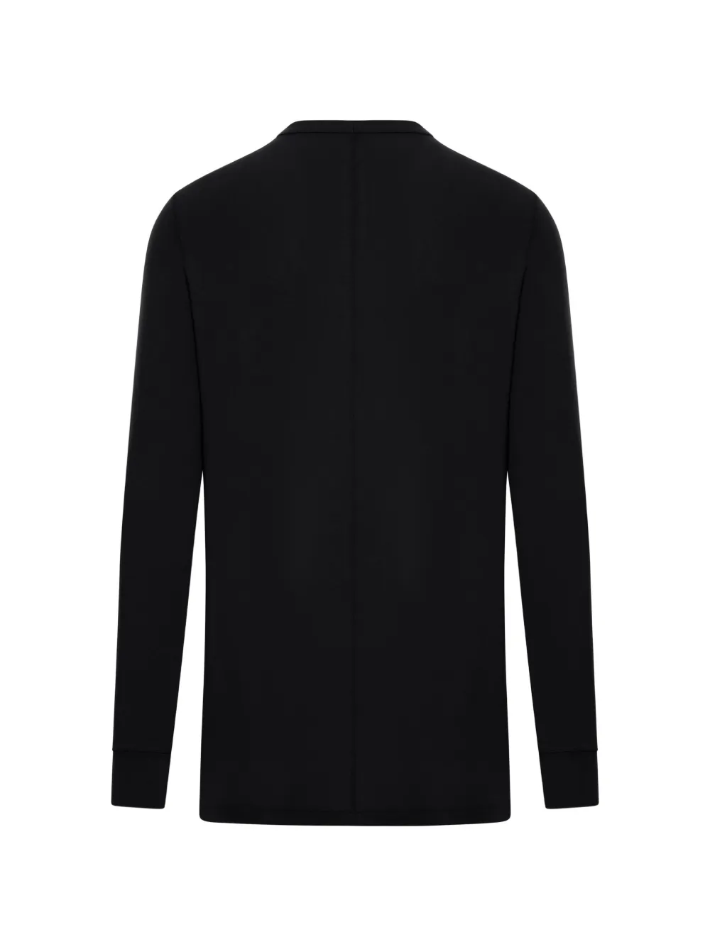 Rick Owens T-shirt met lange mouwen Zwart