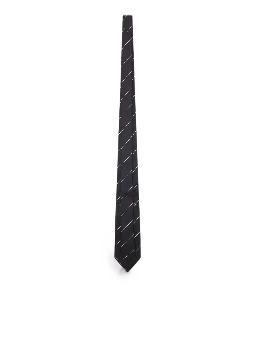 TOM FORD Zijden stropdas met geometrisch patroon Zwart