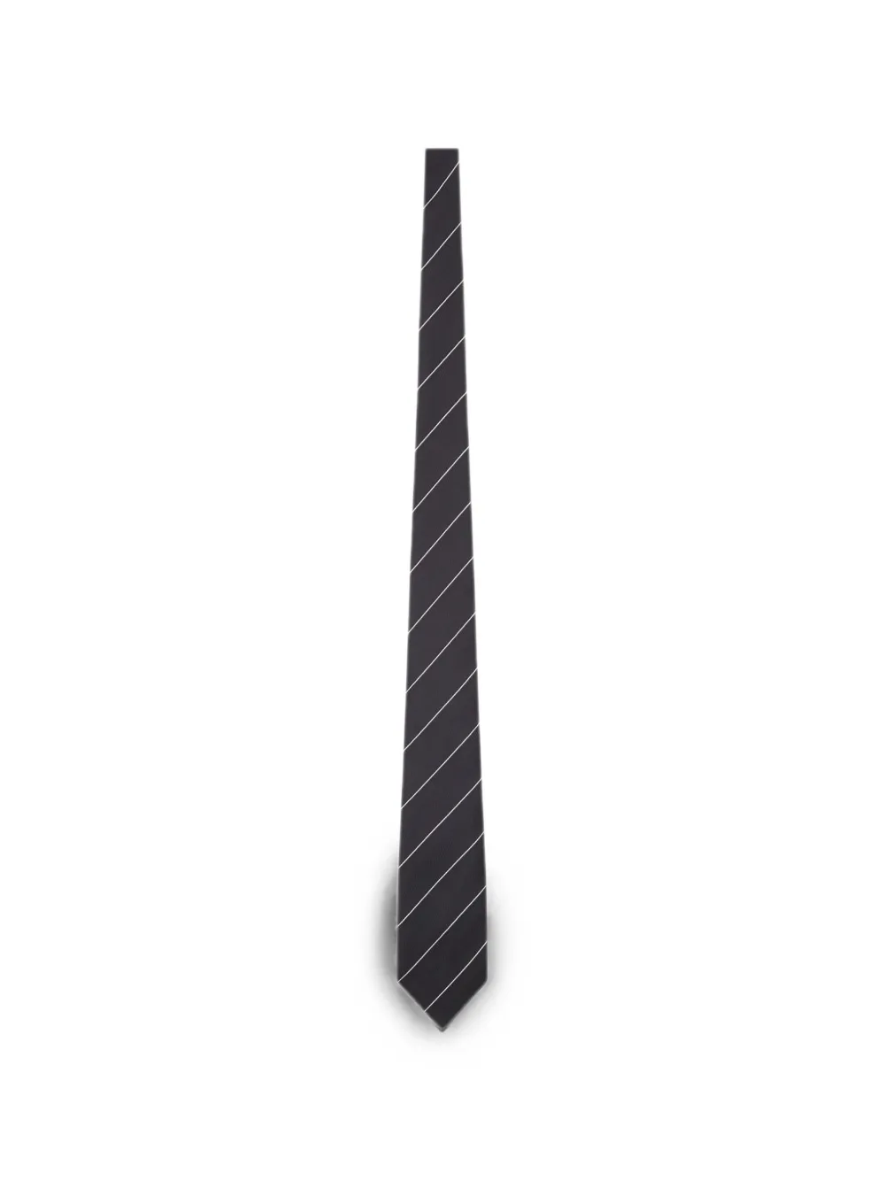 TOM FORD geometric-pattern silk tie | Black | Image 1
