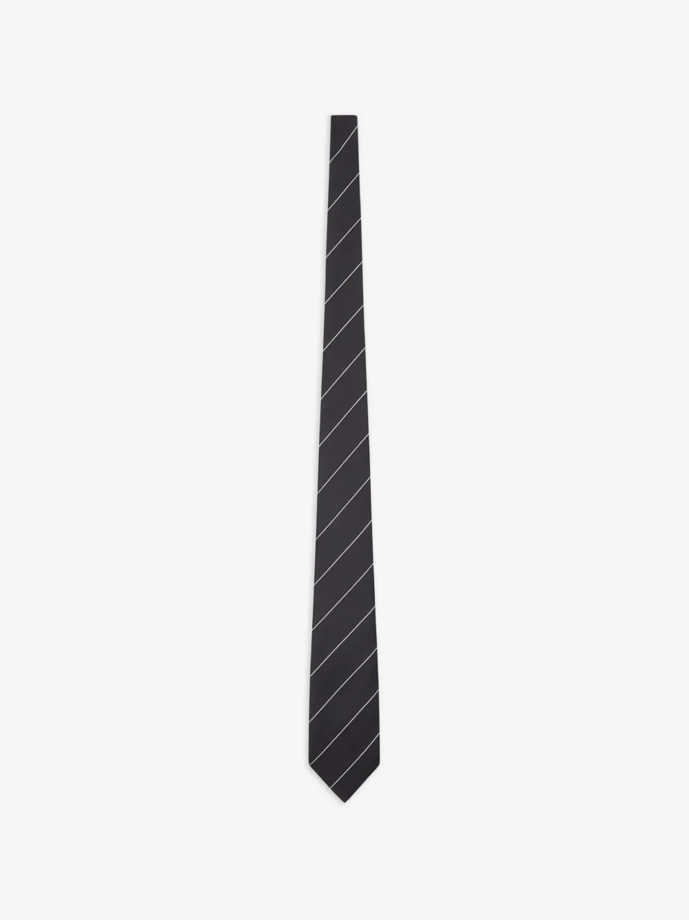 TOM FORD geometric-pattern silk tie | Black | Image 1