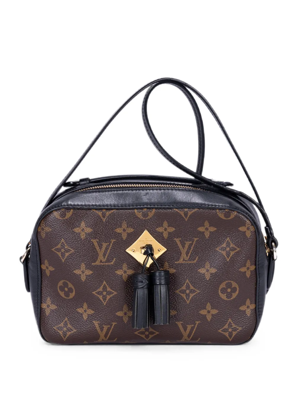 Louis Vuitton Pre-Owned Saintonge tassel shoulder bag - Marrone