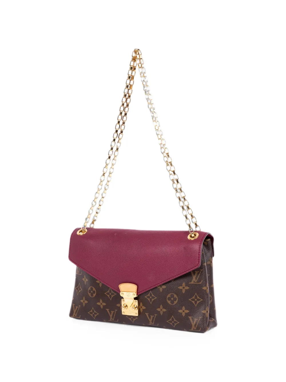 Louis Vuitton Pre-Owned Pallas PM schoudertas Bruin