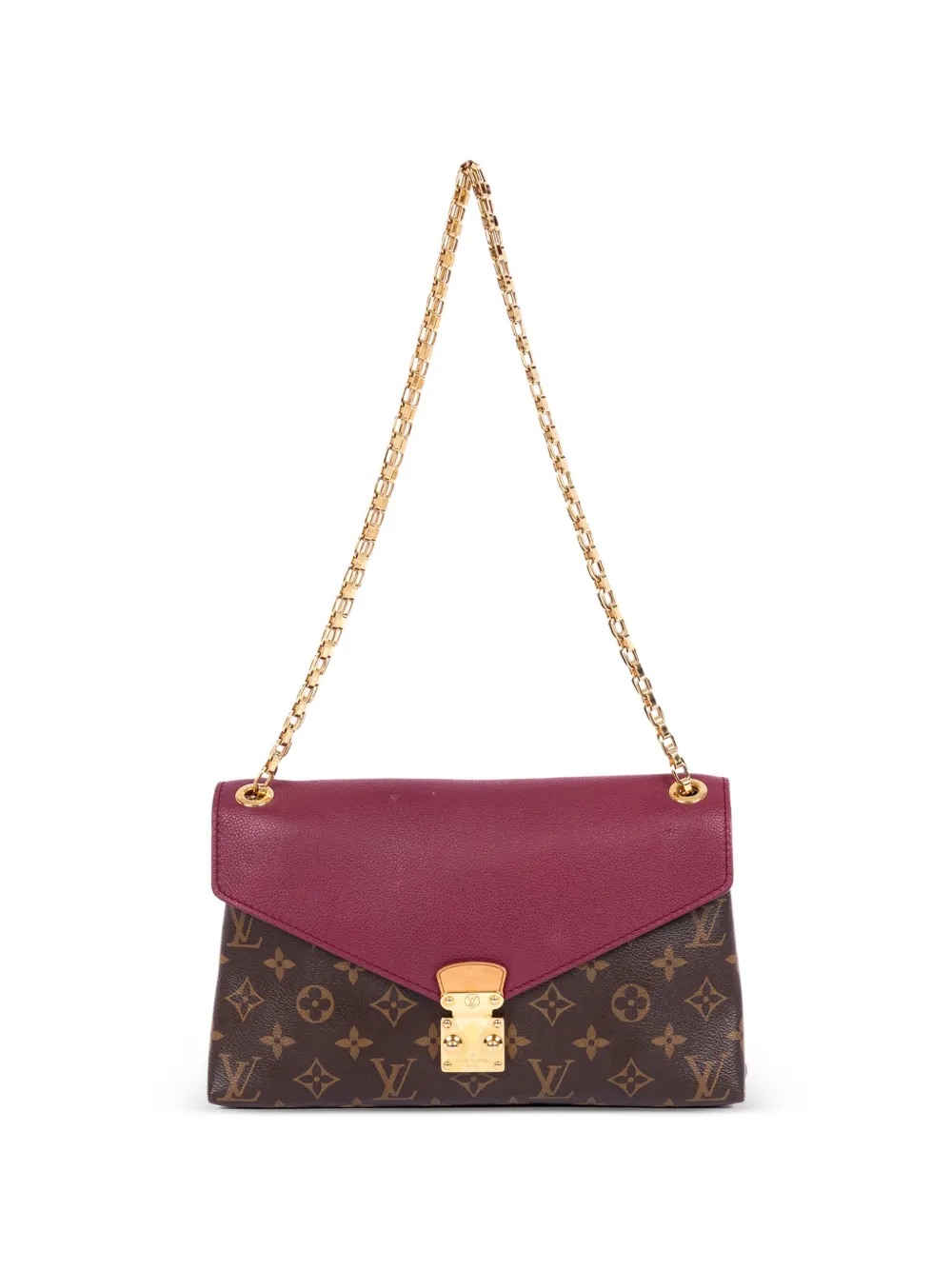 Louis Vuitton Pre-Owned Pallas PM shoulder bag - Braun