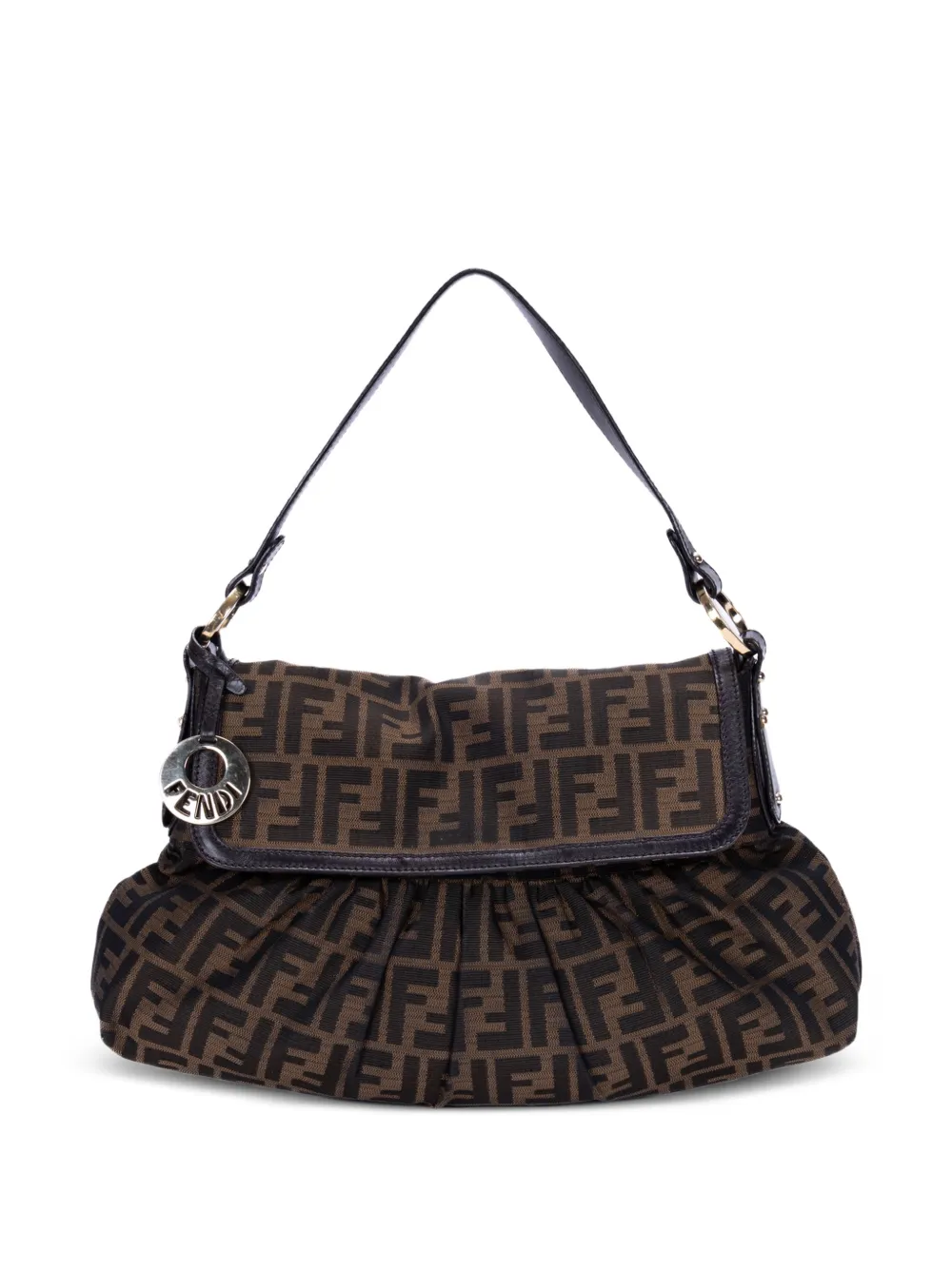 Fendi Pre-Owned Chef FF shoulder bag - Brown