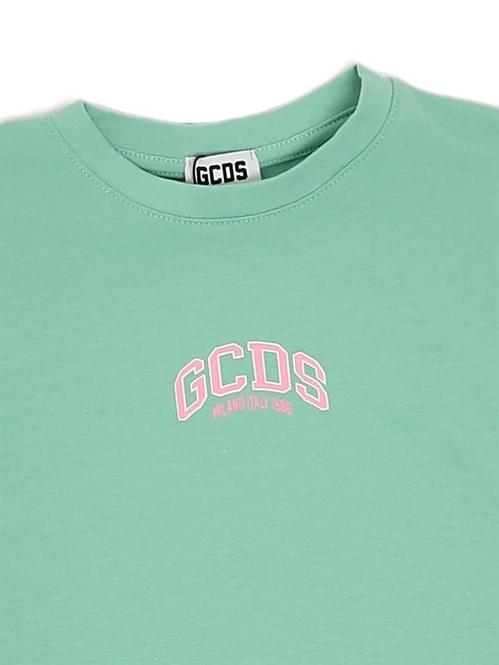 Gcds Kids Jurk met logoprint Groen