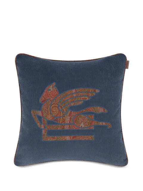 ETRO HOME Arnica Pegaso corduroy cushion