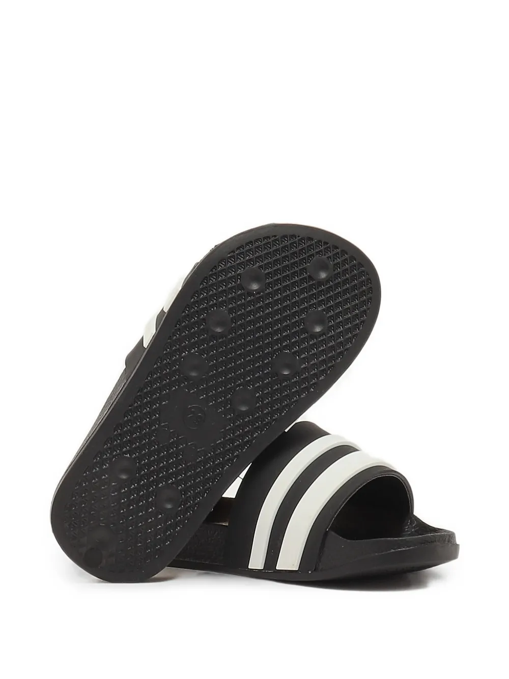 Gcds Kids logo-appliqué slides Zwart