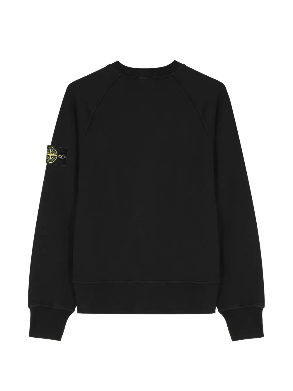 Stone Island Sweater met logopatch Zwart