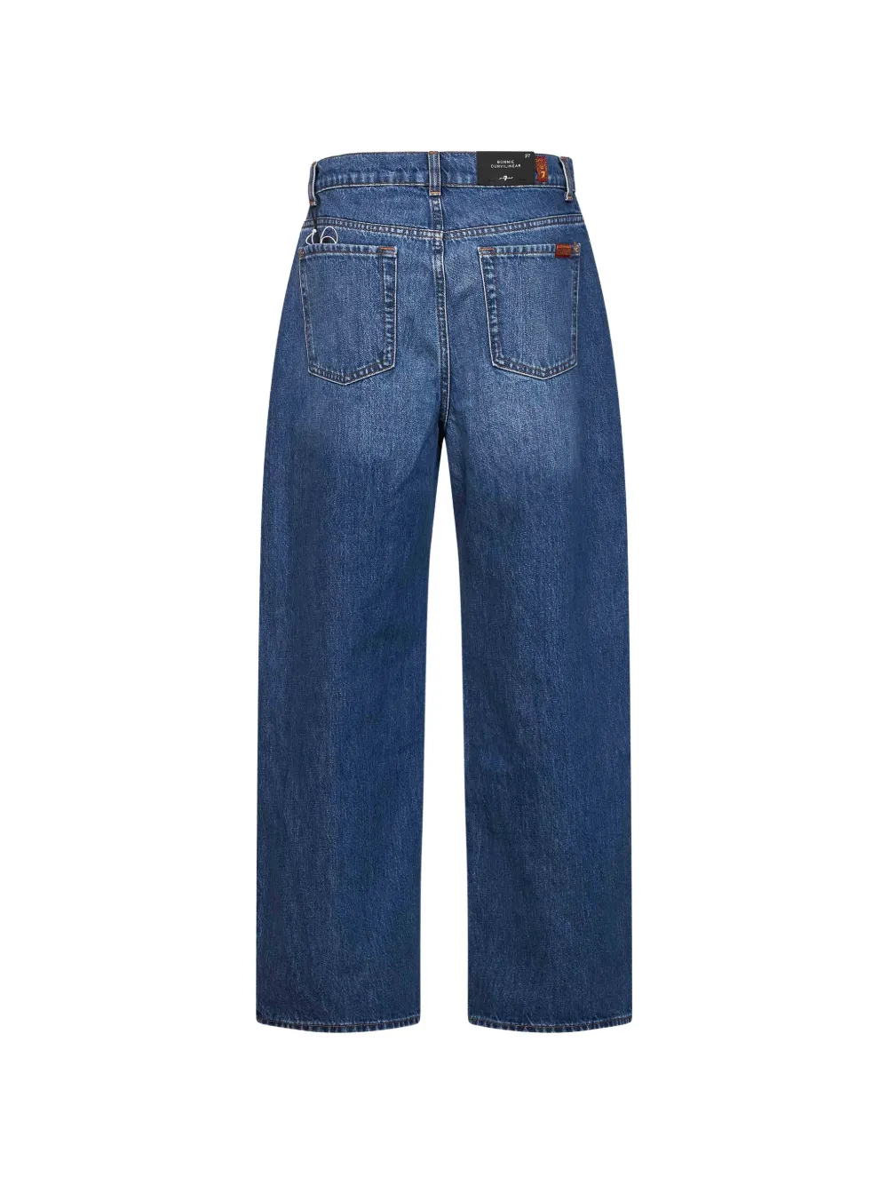 7 For All Mankind Straight jeans Blauw