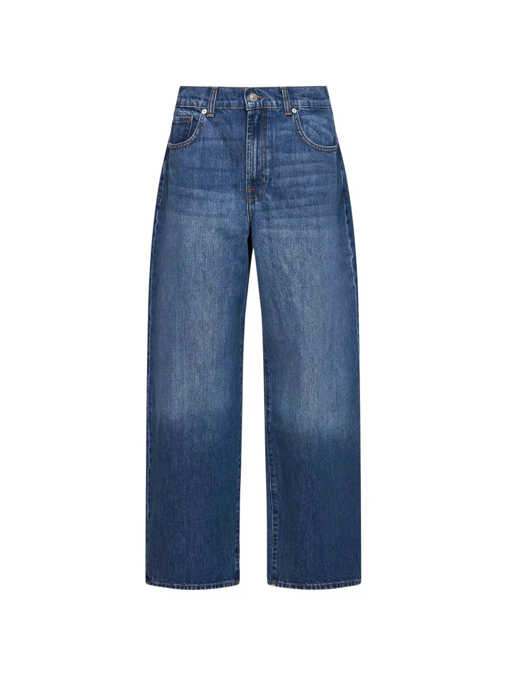 7 For All Mankind straight-leg jeans - Blu