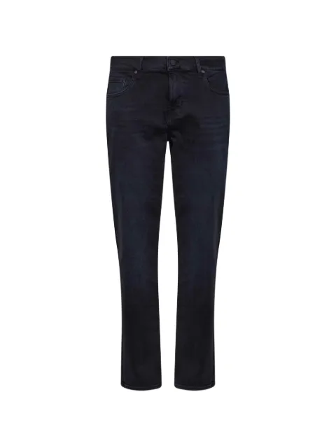 7 For All Mankind faded-effect slim-fit jeans