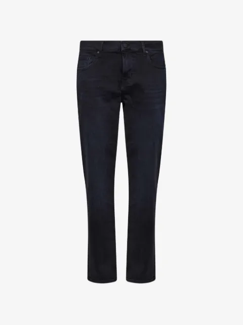 7 For All Mankind faded-effect slim-fit jeans