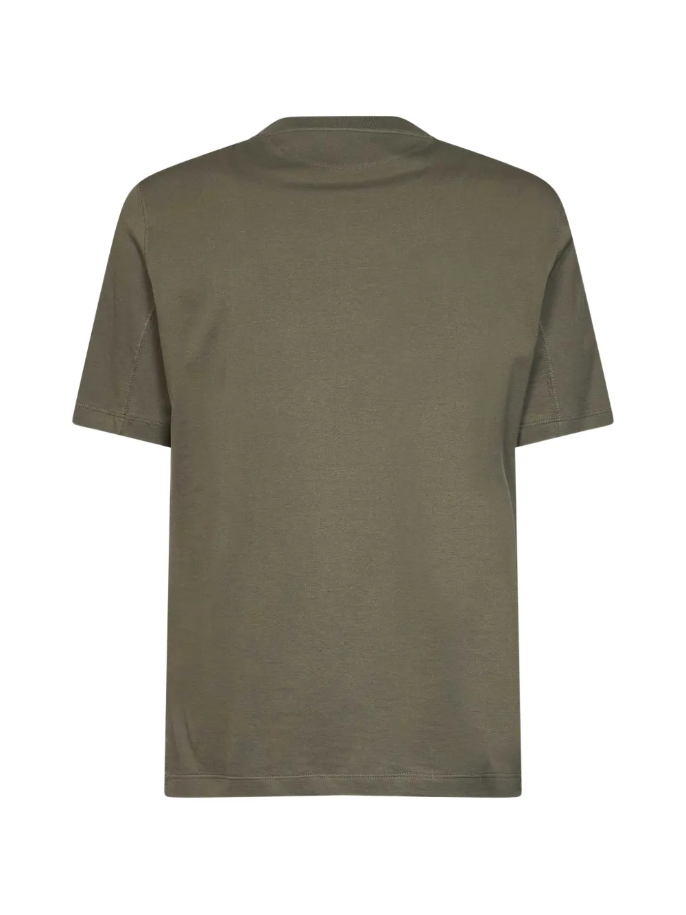 Brunello Cucinelli Solomeo katoenen T-shirt Groen
