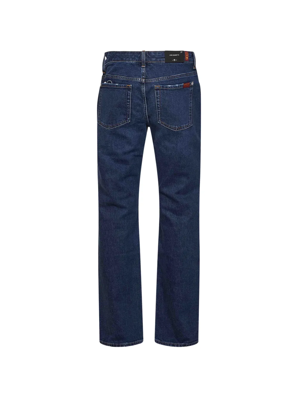 7 For All Mankind Low Cigarette jeans Blauw