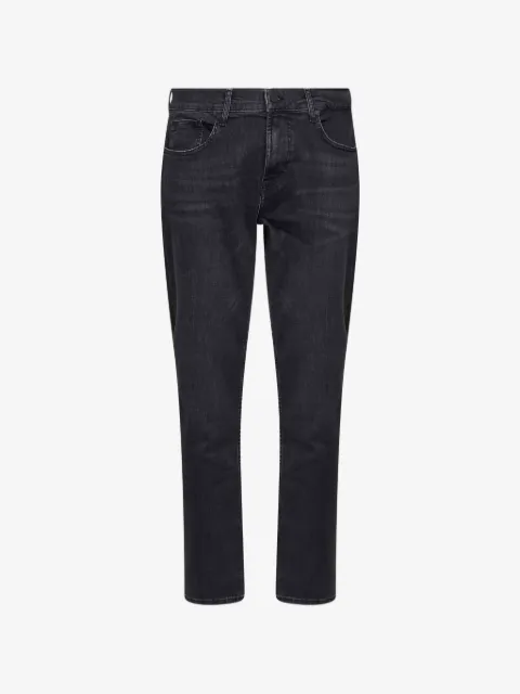 7 For All Mankind faded slim-fit jeans