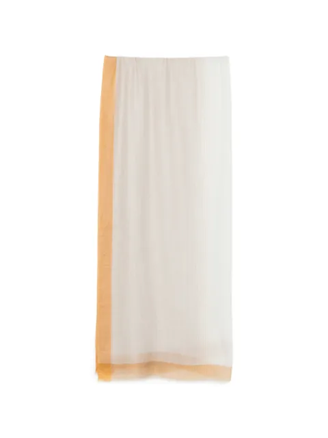 N.Peal mascada tipo pashmina con borde