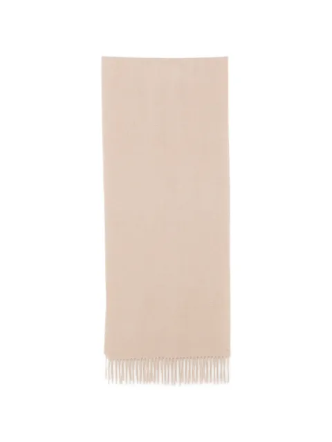N.Peal fringed woven scarf