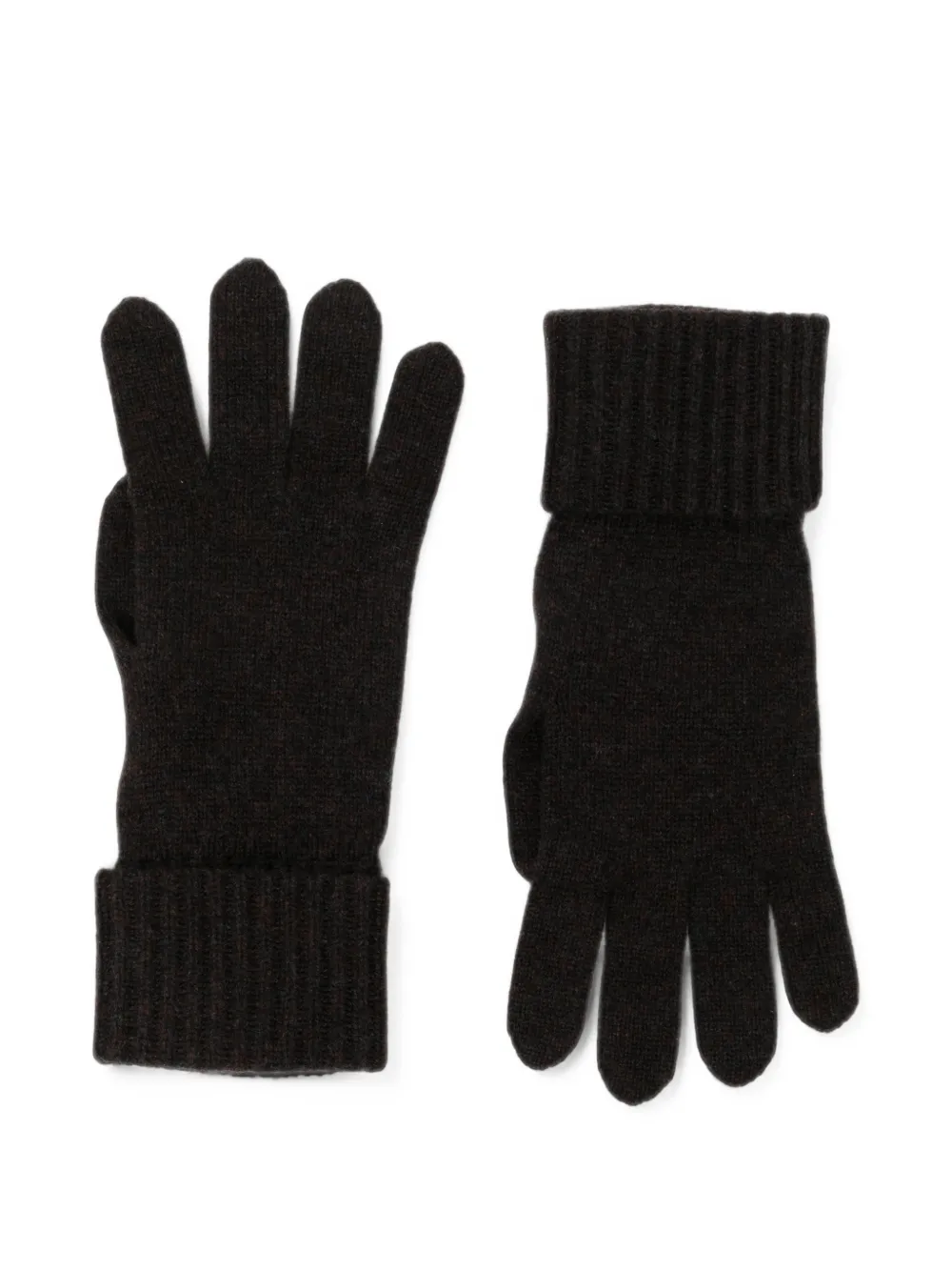 N.Peal ribbed-cuff gloves