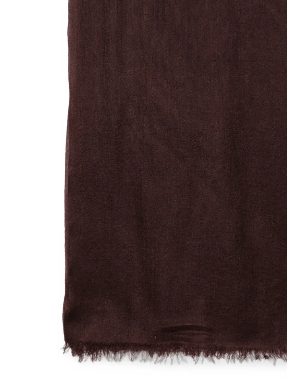 N.Peal Fijne pashmina sjaal Rood