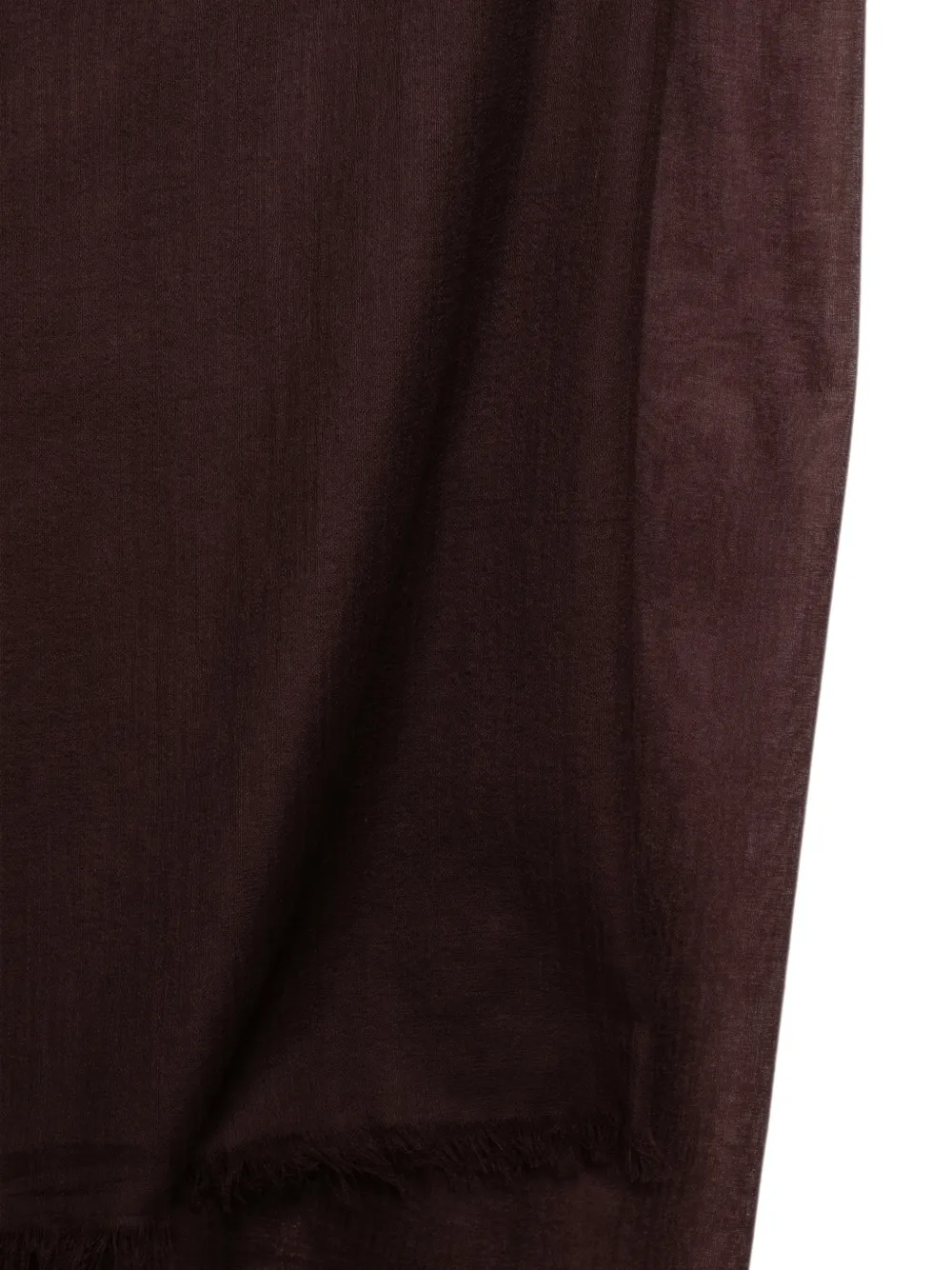 N.Peal Fijne pashmina sjaal Rood
