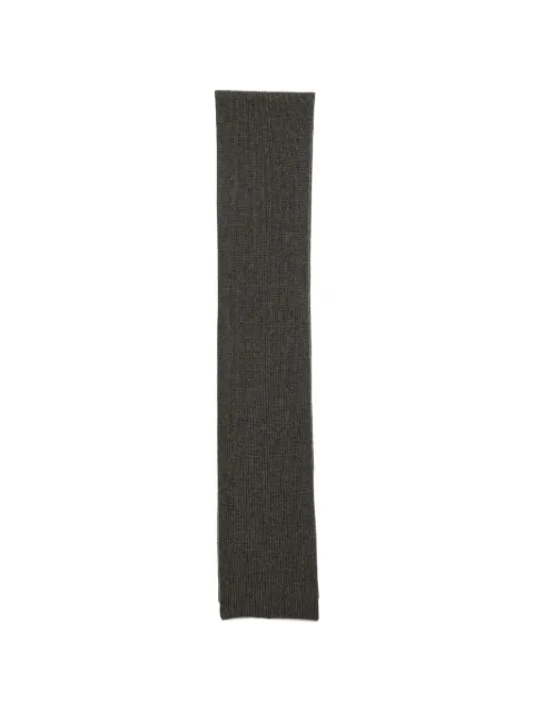 N.Peal ribbed cashmere scarf