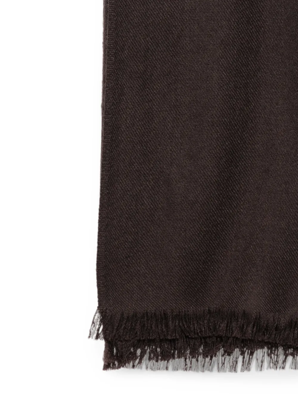 N.Peal Pashmina sjaal Bruin