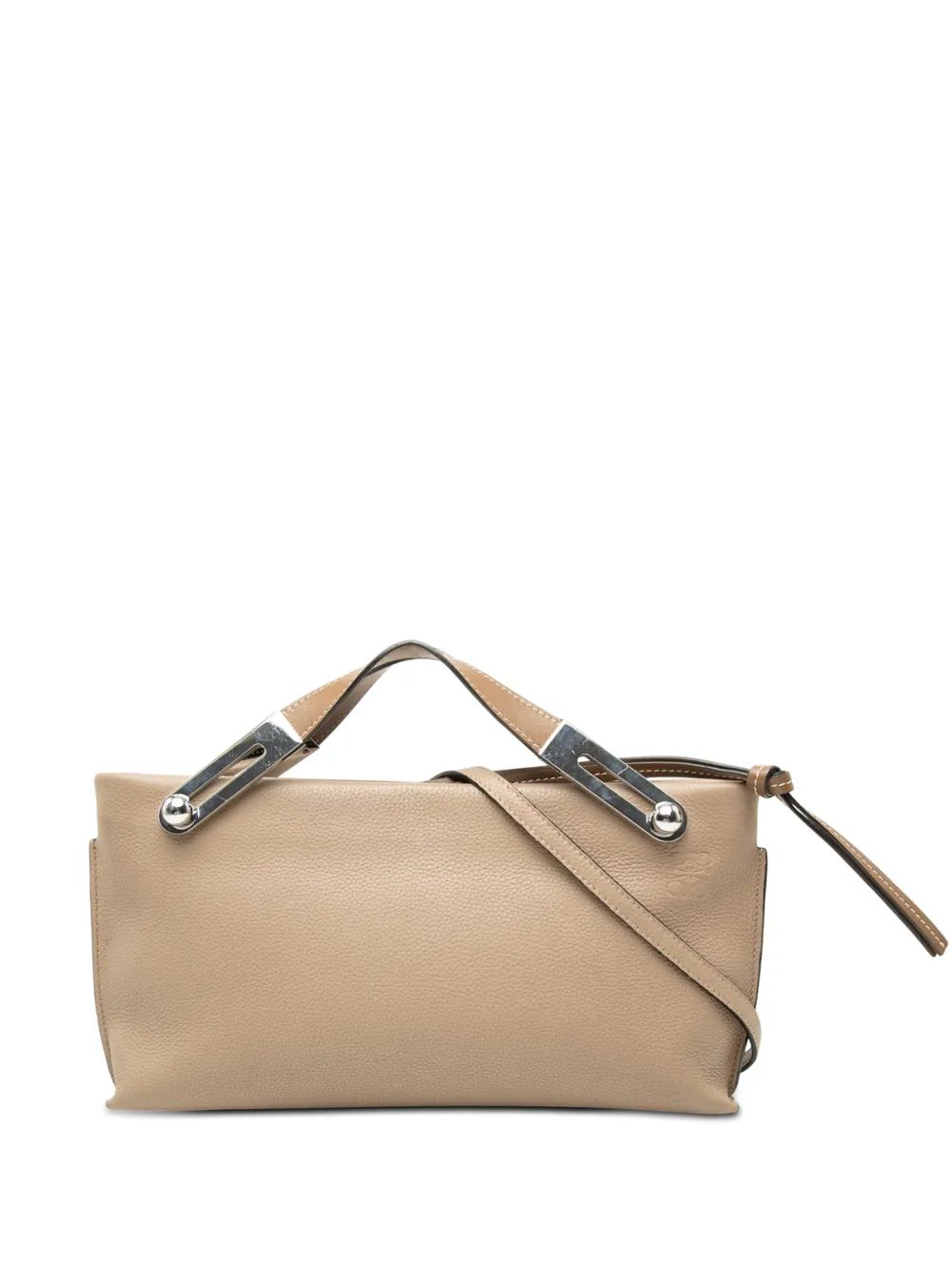 Loewe Pre-Owned Borsa a tracolla Missy piccola in pelle di vitello 2017-2026 - Toni neutri