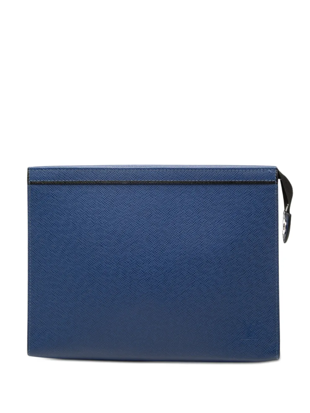 Louis Vuitton Pre-Owned 2018 Taiga Pochette Voyage MM Clutch - Blau