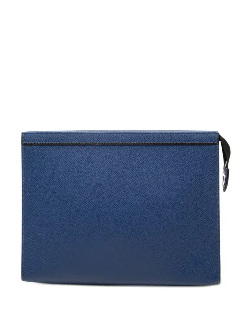 Louis Vuitton Pre-Owned 2018 Taiga Pochette Voyage MM clutch bag