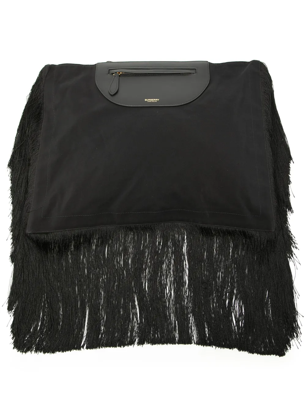 Burberry Pre-Owned Clutch Olympia Fringe 2000-2017 - Nero
