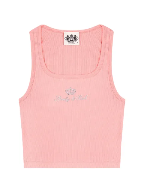 Juicy Couture x S&R ribbed-knit top