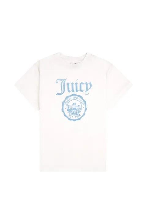Juicy Couture x S&R logo-print cotton T-shirt