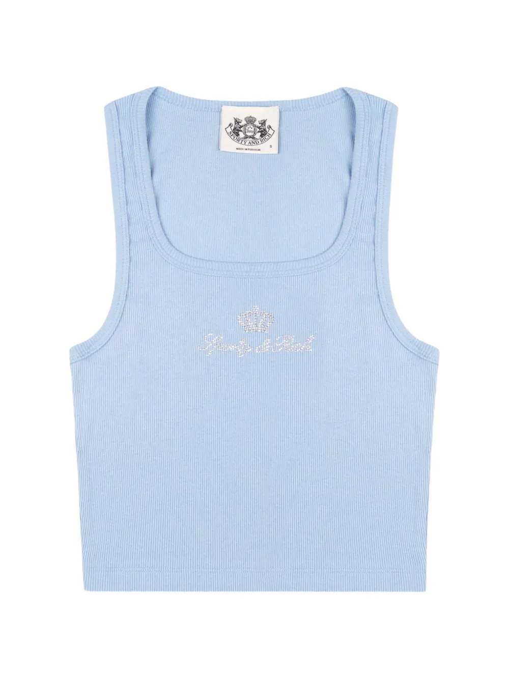 Juicy Couture xS&R ribbed-knit top - Blu