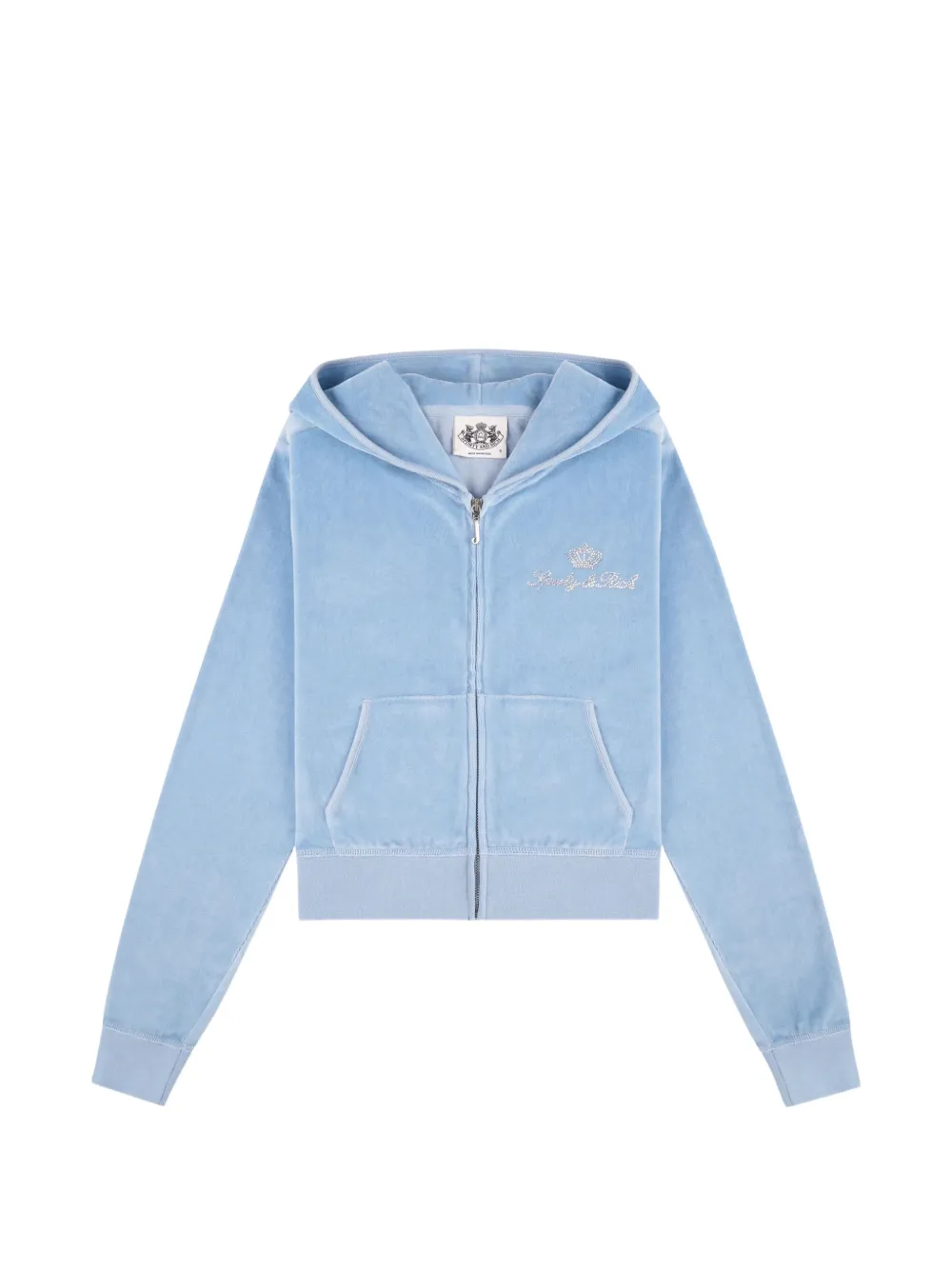 Juicy Couture x S&R zip-up hoodie - Blue