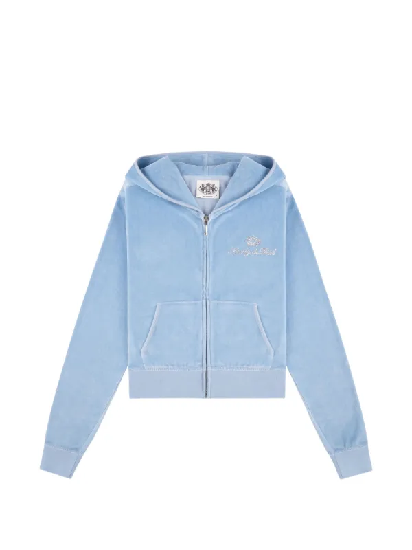 Juicy Couture x S&R ジップアップ パーカー | ブルー | FARFETCH JP