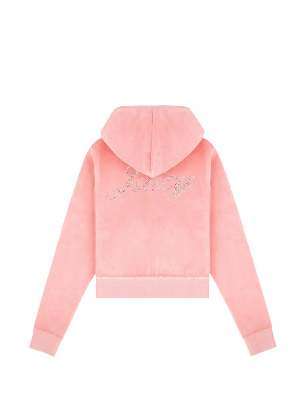 Juicy Couture x S&R hoodie verfraaid met kristallen Roze