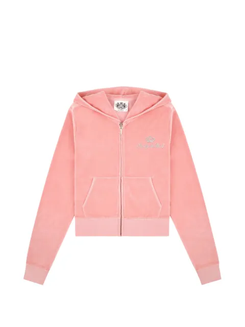 Juicy Couture x S&R crystal-embellished hoodie