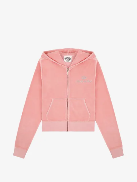 Juicy Couture x S&R crystal-embellished hoodie