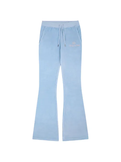 Juicy Couture pantalones acampanados con detalles de cristal en colaboración con S&R