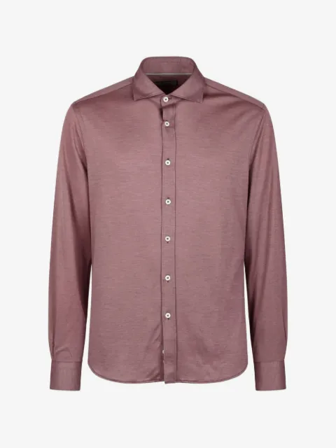 Canali piqué long-sleeve shirt