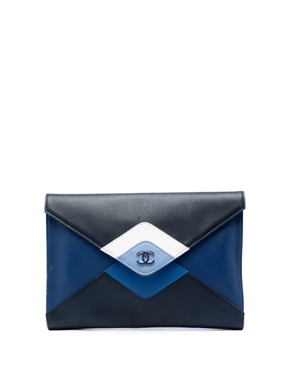 CHANEL Pre-Owned Clutch Cocomail Envelope in pelle di agnello 2016-2017 - Nero