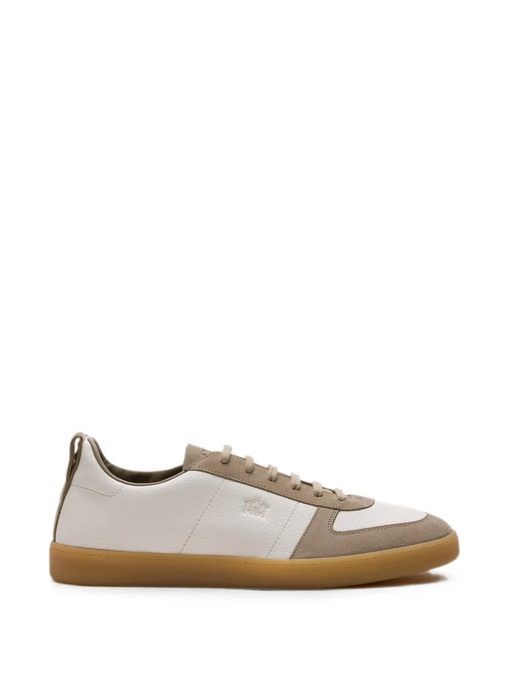 Church's Repton panelled leather sneakers - Bianco