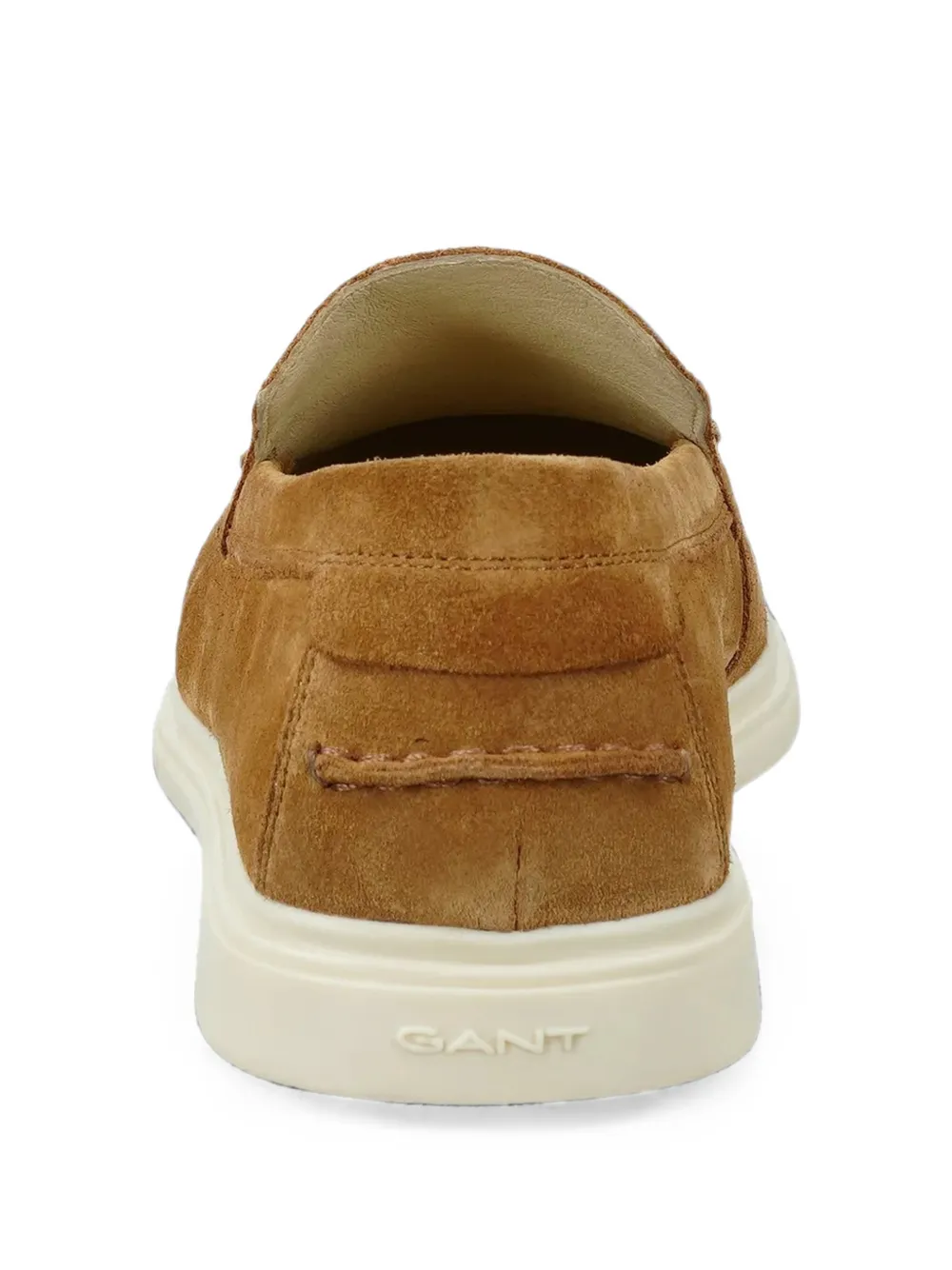 Gant suede slip-on loafers Bruin