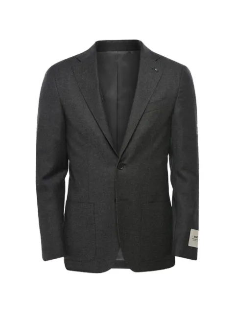 Corneliani single-breasted notched-lapel blazer