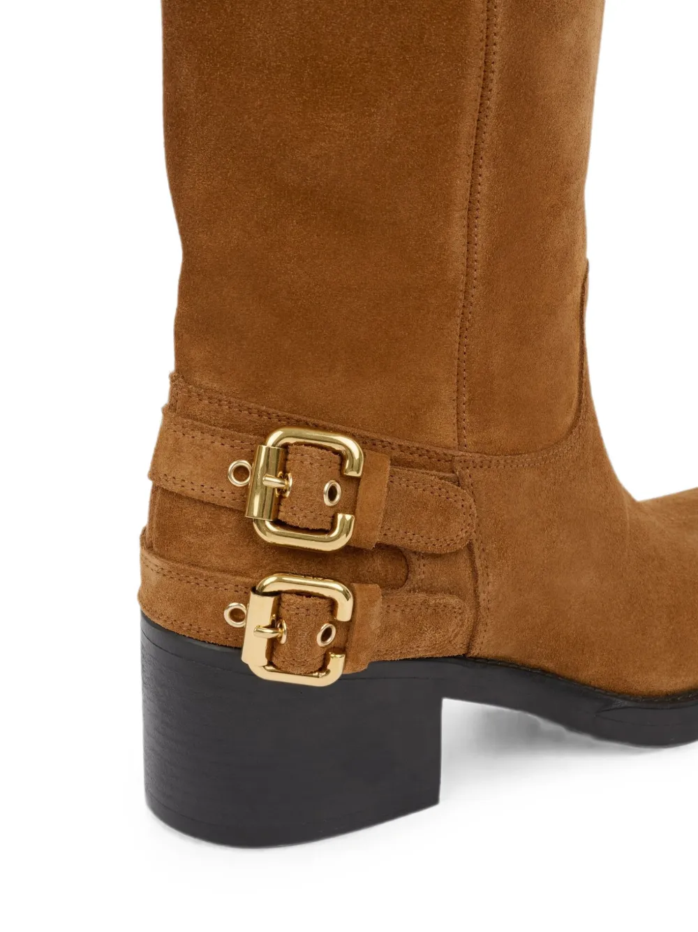 Chloé Dakota buckle-fastening boots Bruin